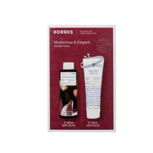 Korres Mysterious Elegant Midnight Dahlia Αφρόλουτρο 250 mL Ενυδατικό Γαλάκτωμα Σώματος 125 mL 1