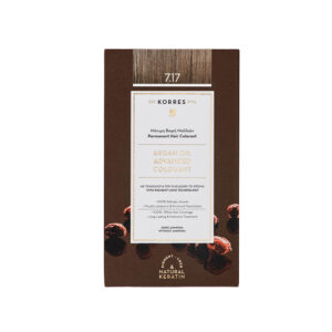 Korres Argan Oil Advanced Colorant 7.17 Ξανθό Σκούρο Μπεζ 1